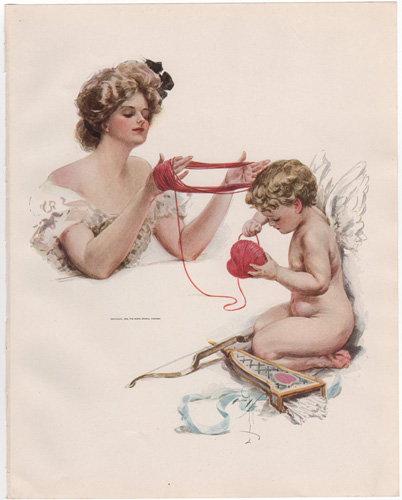American Beauties by Harrison Fisher (1909)